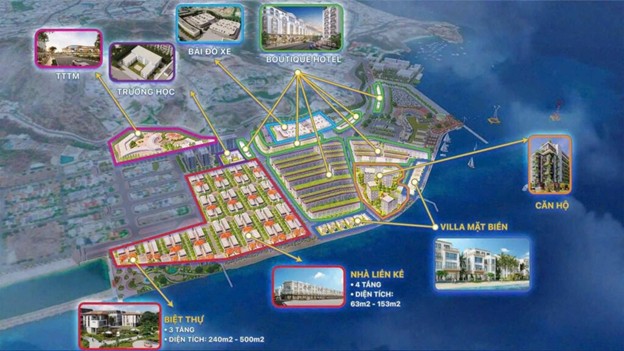 Phối cảnh dự án Vinhomes Peal Bay (Vin Phú Quý)