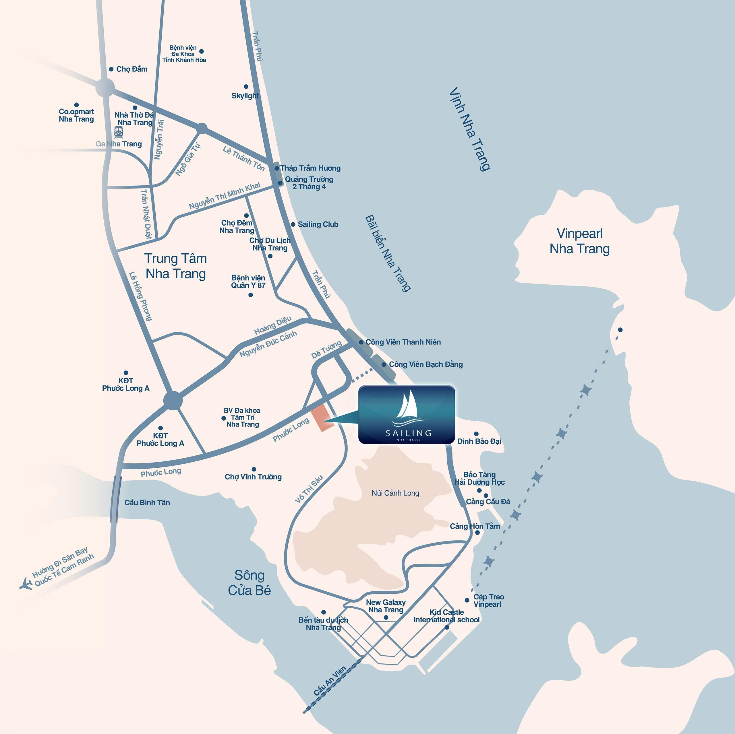 Vị trí Saling Nha Trang